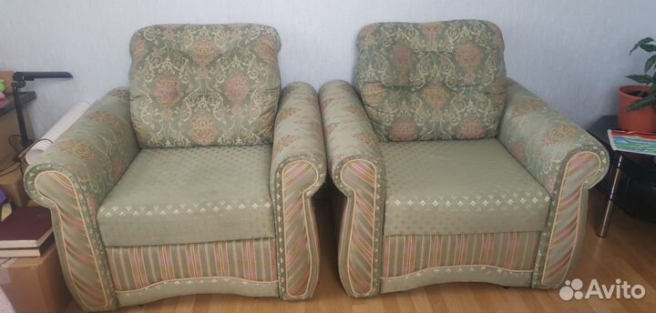 Диван и 2 кресла