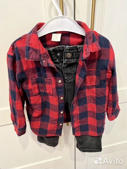Рубашка на мальчика H&M 86