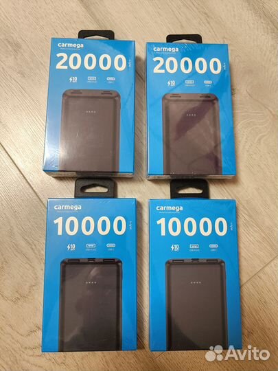 Новые пауэрбанки на 10000 и 20000 Mah