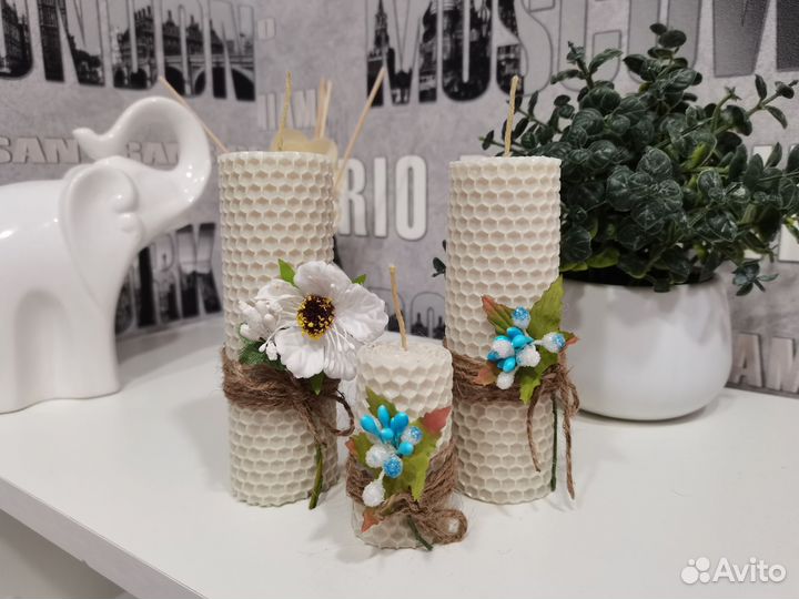 Свечи восковые