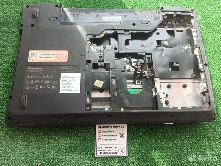 Корпус крышка рамка поддон топкейс для Lenovo G565