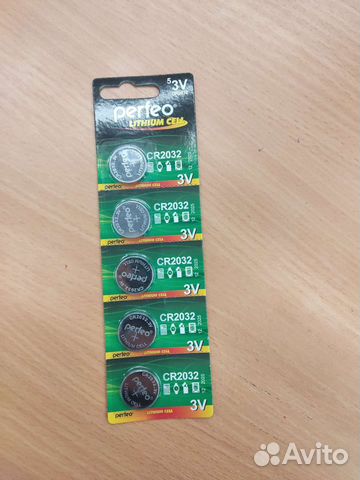 Батарейки perfeo CR2032