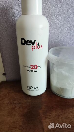 Осветлитель для волос + тоники и краска