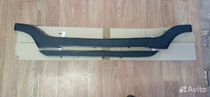 Зимняя защита радиатора на Весту (нижняя)