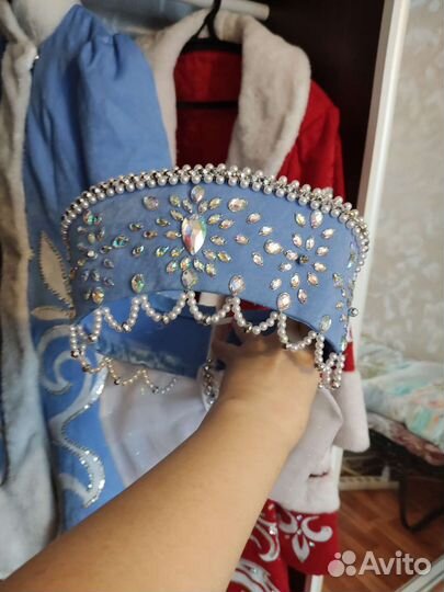 Костюм взрослый дед Мороз и Снегурочка