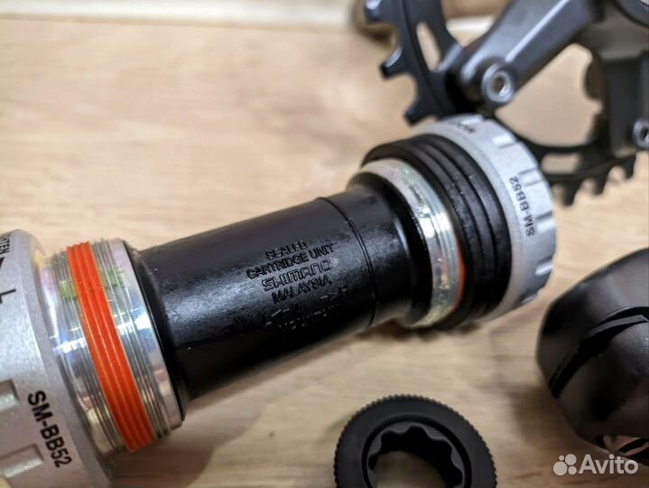 Shimano Deore M5100, групсет 11 скоростей, шатуны