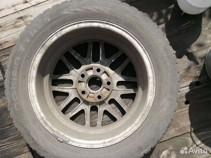 Литье диски r15 5x100 с резиной