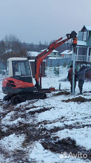 Винтовые сваи под ключ