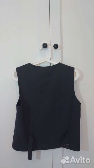 Жилетка, жилет школьный на мальчика серый