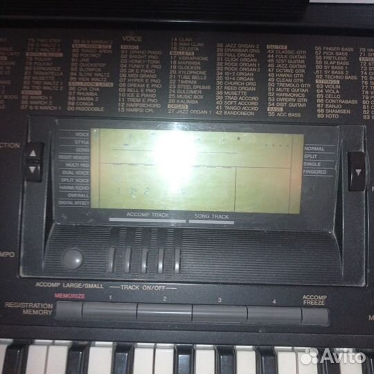 Синтезатор yamaha psr520 portatone