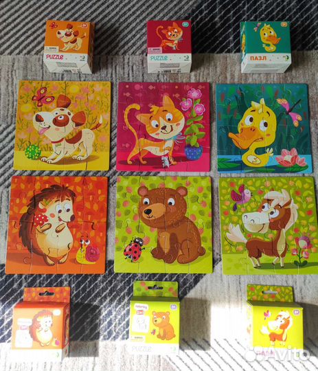 Пазлы 16 элементов
