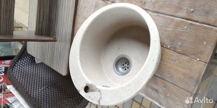 Раковина со смесителем для кухни бу