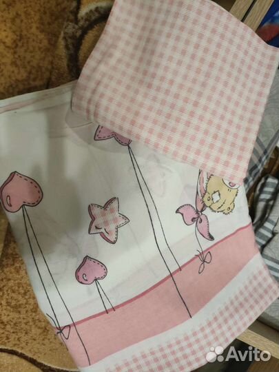 Постельные принадлежности в детскую кроватку