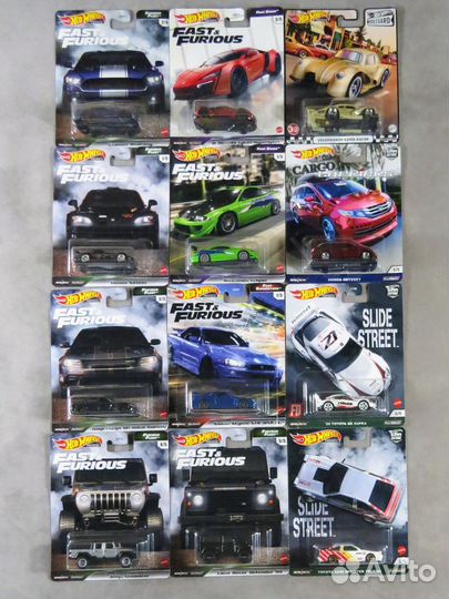 1:64 машинки HOT wheels premium