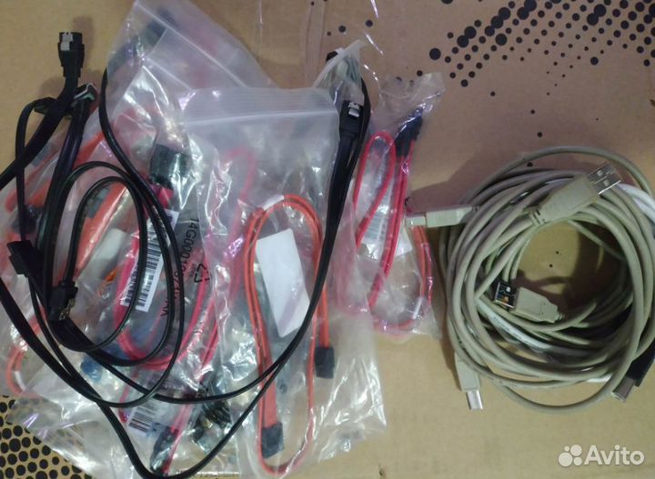 Кабели VGA, DVI-D, hdmi, питания, sata3 и другие