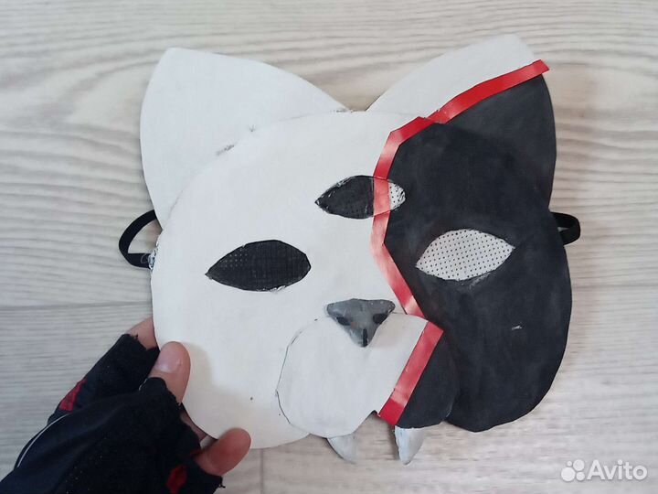 Маска для квадробики(картон)