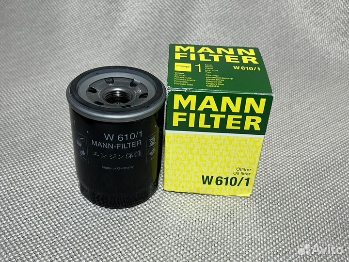Фильтр масляный Mann W610/1