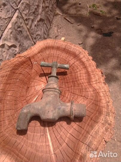 Фитинг. кран медный