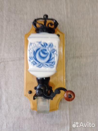 Кофемолка настенная гжель СССР