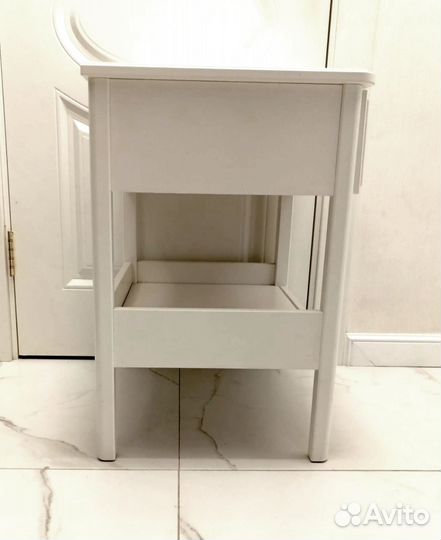 Прикроватная тумба tyssedal икеа белая