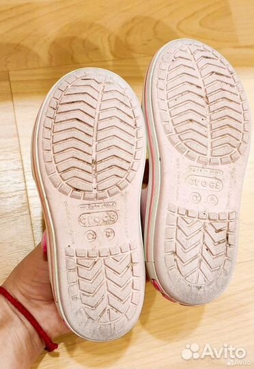 Сандали для девочки Crocs c9