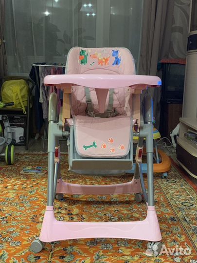 Стульчик для кормления happy baby