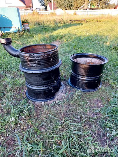 Печь банная с баком