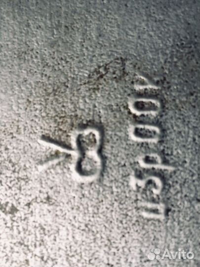 Гусятница и набор сковородок чугунные СССР