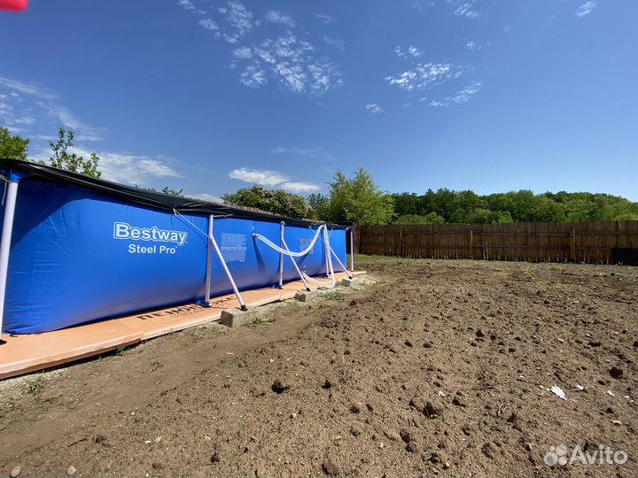 Бассейн Bestway steel pro