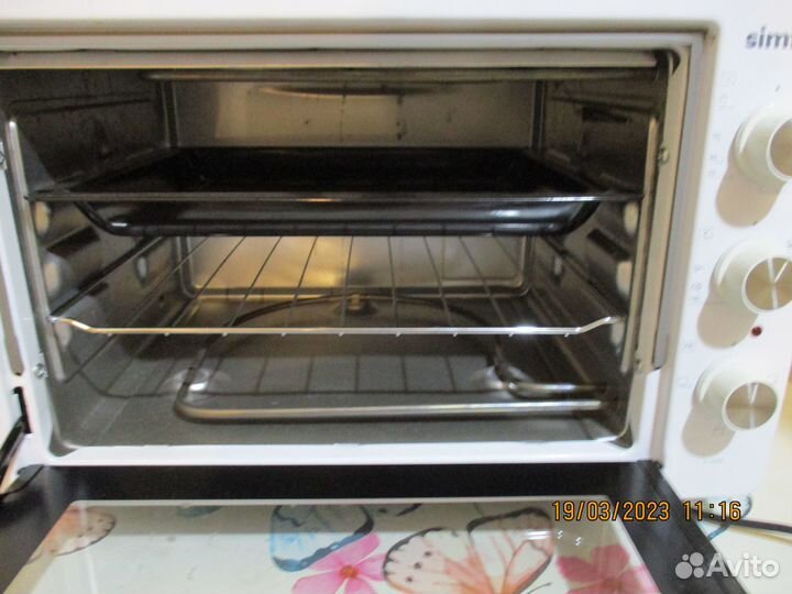 Продам электрическую мини-печь Simfer