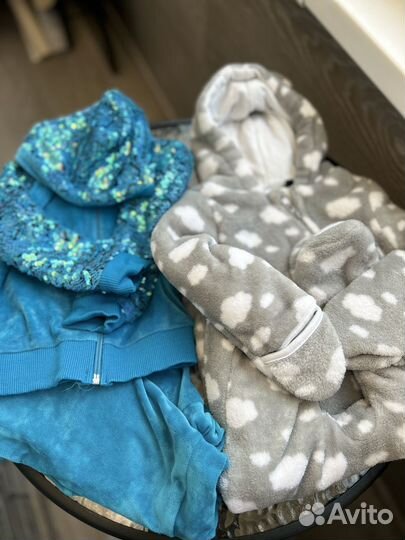 Вещи пакетом на девочку 80-86