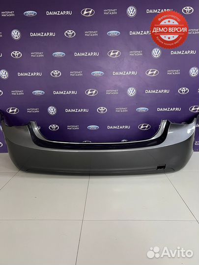 Бампер Задний Chevrolet Cruze (2009) /темно серый