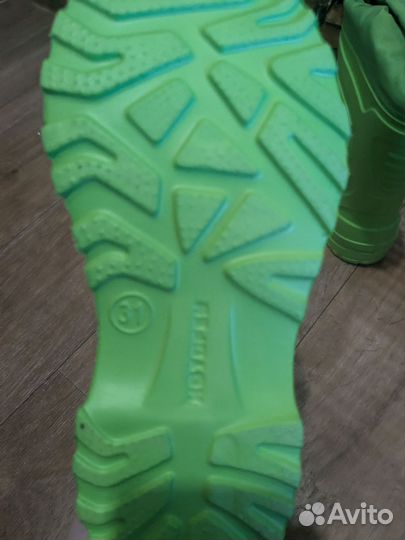 Детские резиновые сапоги новые 31 котофей