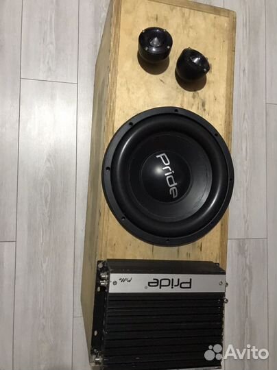 Сабвуфер и моноблок