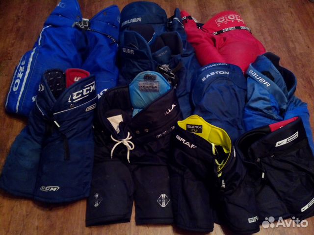 Трусы хоккейные б/у. Разные. Более 100 пар