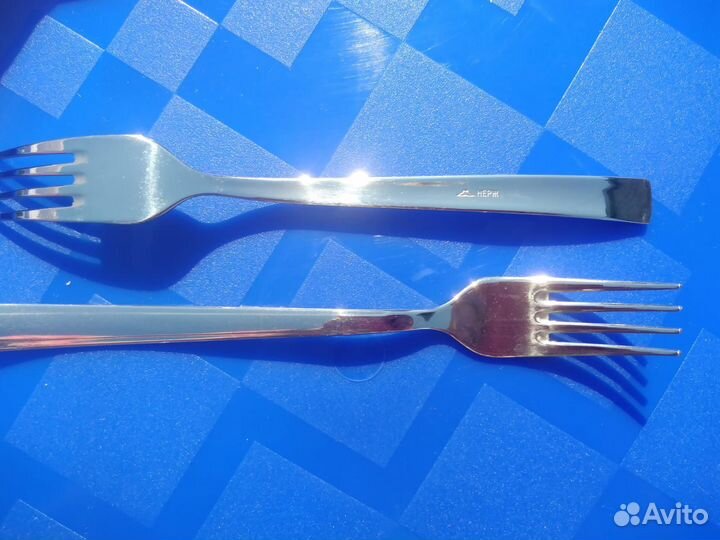 Вилки и ножи комплект из нержавеющей стали