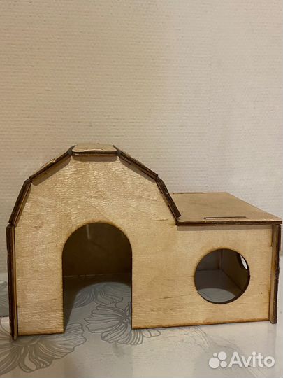 Деревянный домик для грызунов