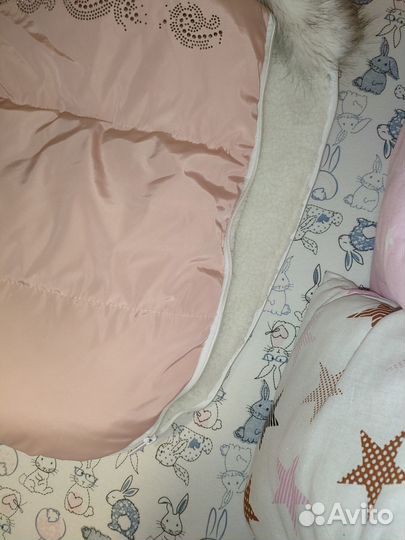 Кокон для новорожденных зимний