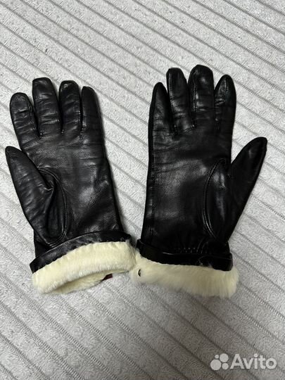 Перчатки женские кожаные 8 размер