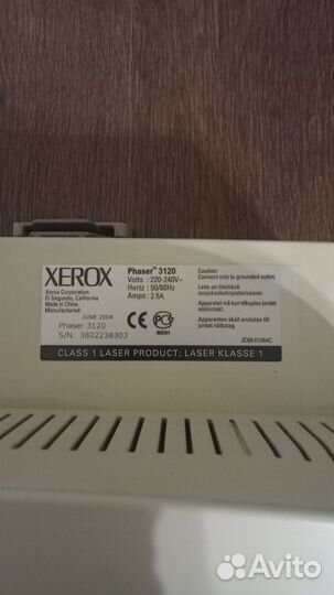 Принтер лазерный Xerox Phaser 3120