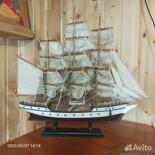 Модель корабля gorch fock