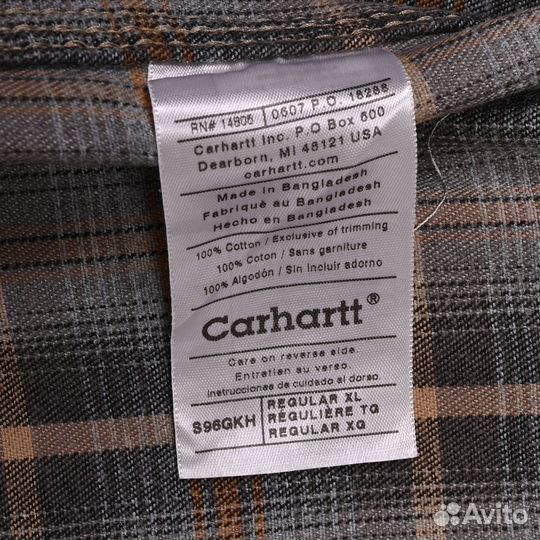 Винтажная куртка-овершорт Carhartt XL