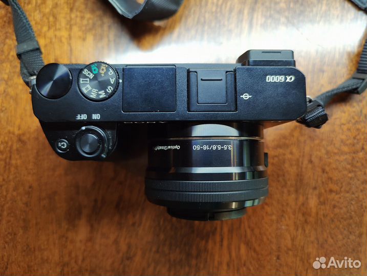 Sony A6000 Kit 16-50 + 3 аккумулятора + sdxc 64Gb