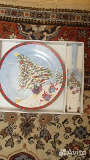 Тарелка с лопаткой, фарфор