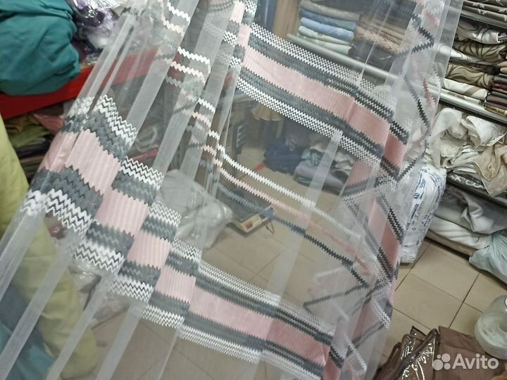 Тюль готовый