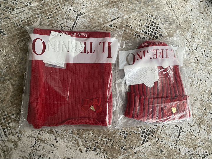 Шапка и шарф il trenino