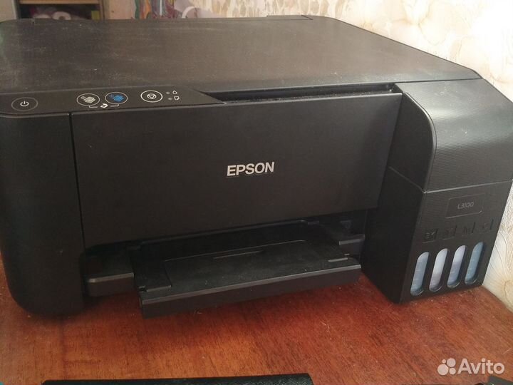 Epson L3100 мфу 3 в 1 принтер сканер копир цветной