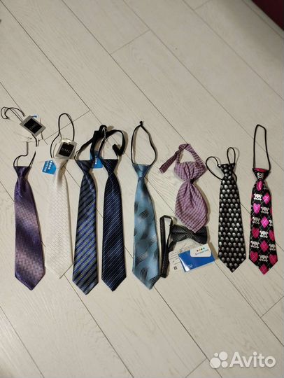 Галстуки детские новые, бабочка