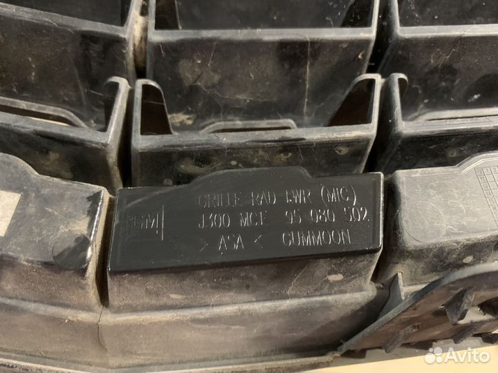 Решетка радиатора chevrolet cruze рестайлинг 2013