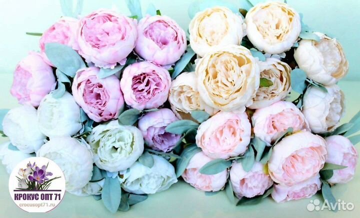 Декоративные цветы для оформления свадьбы